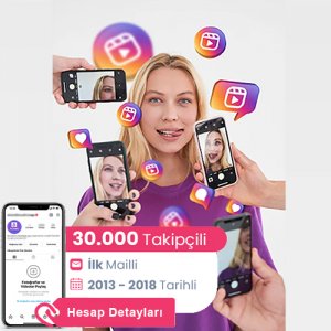İnstagram 30.000 Takipçili Hesap